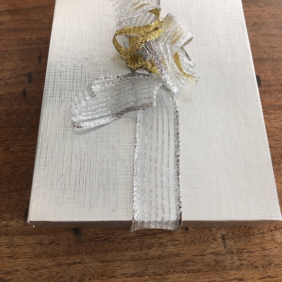 X SOLD X White opales and diamonds in 14k white gold necklace - Picture 7 of 7